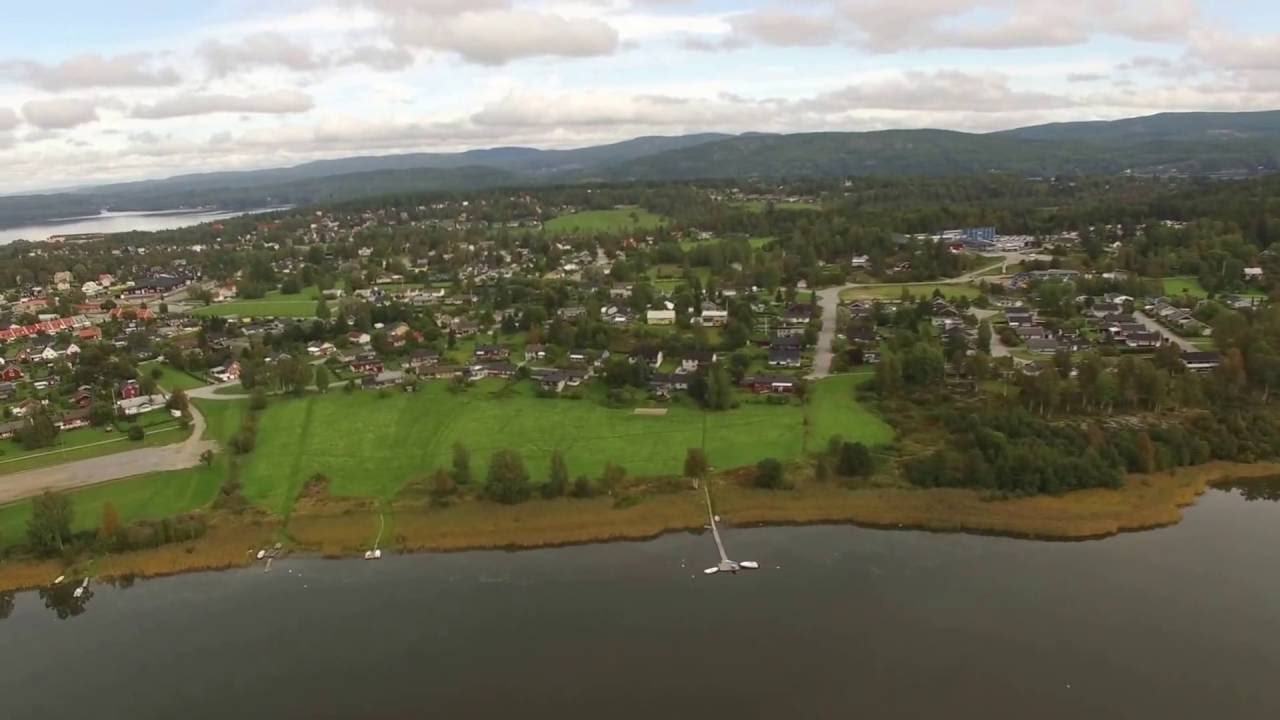 Kramfors aerial - Kramfors Kyrkan - Gudmundr&aring;kyrkan
