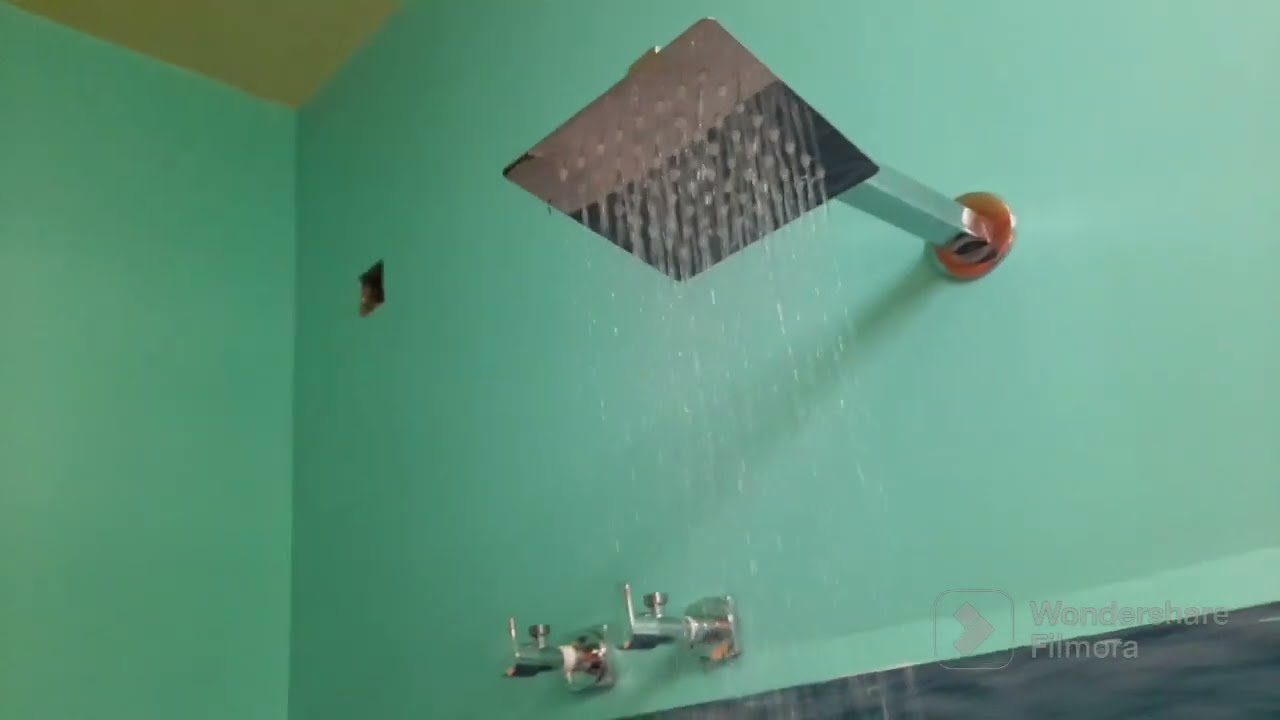 Kyari EXTRA HEAVY 6x6 Inch Ultra Slim Shower: A Luxurious Shower Experience