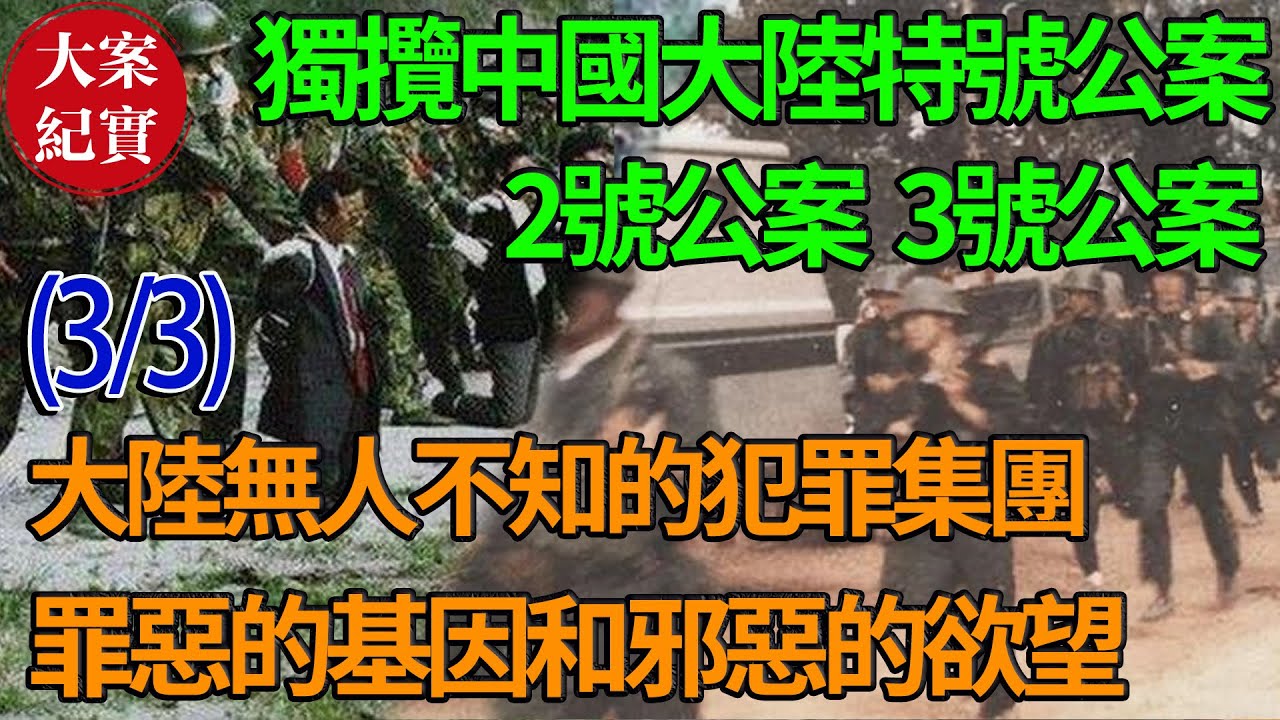大陸無人不知的犯罪集團！（3/3)