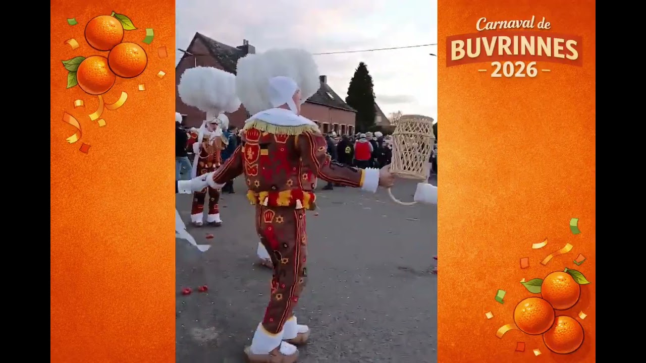 CARNAVAL DE BUVRINNES 2026 : Rondeau du dimanche 
