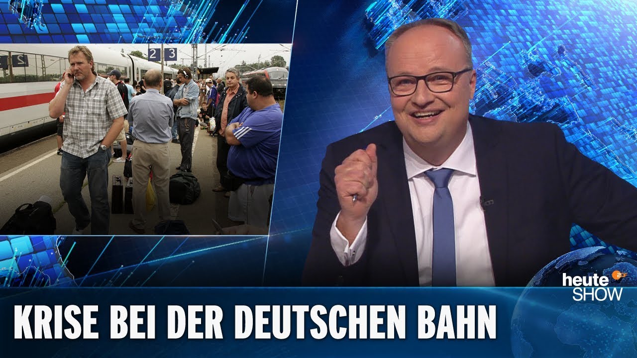 Die Deutsche Bahn ist technisch auf dem Stand des 19. Jahrhunderts | heute-show vom 30.11.2018