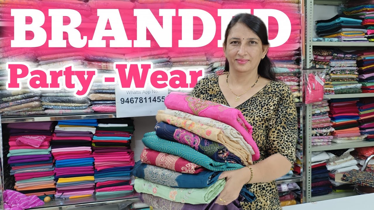Party Wear Suits Branded Collection | Ganga Varsha Krish Jay-Vijay Brands