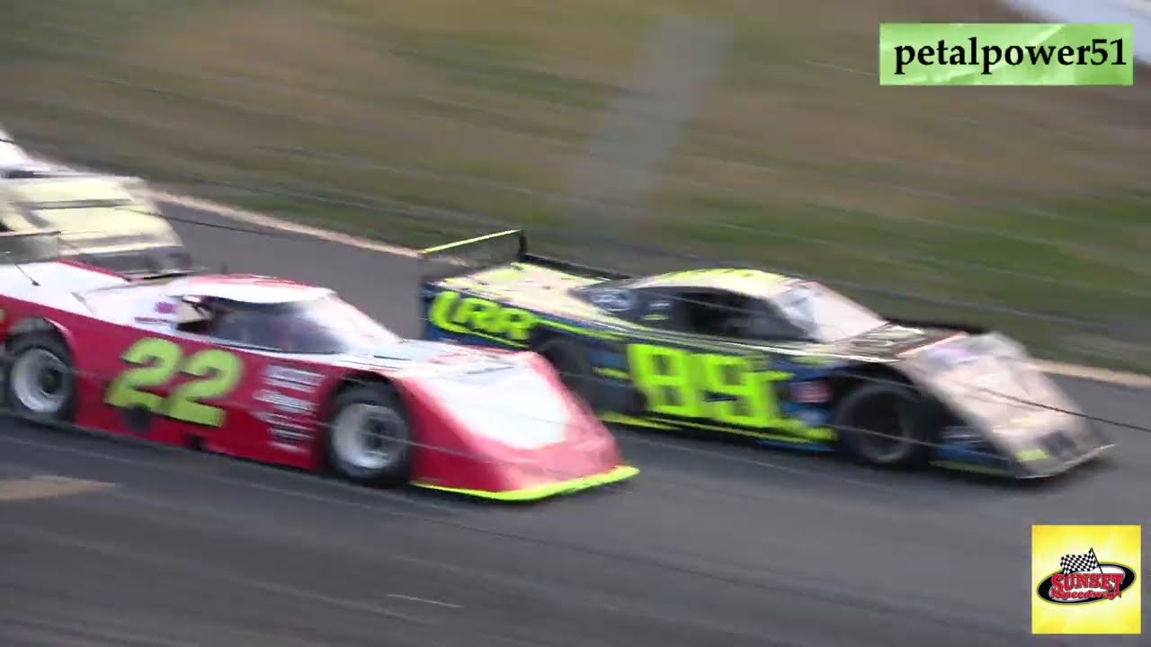 Sunset Speedway, Outlaw Super Late Models, Sept  21, 2024