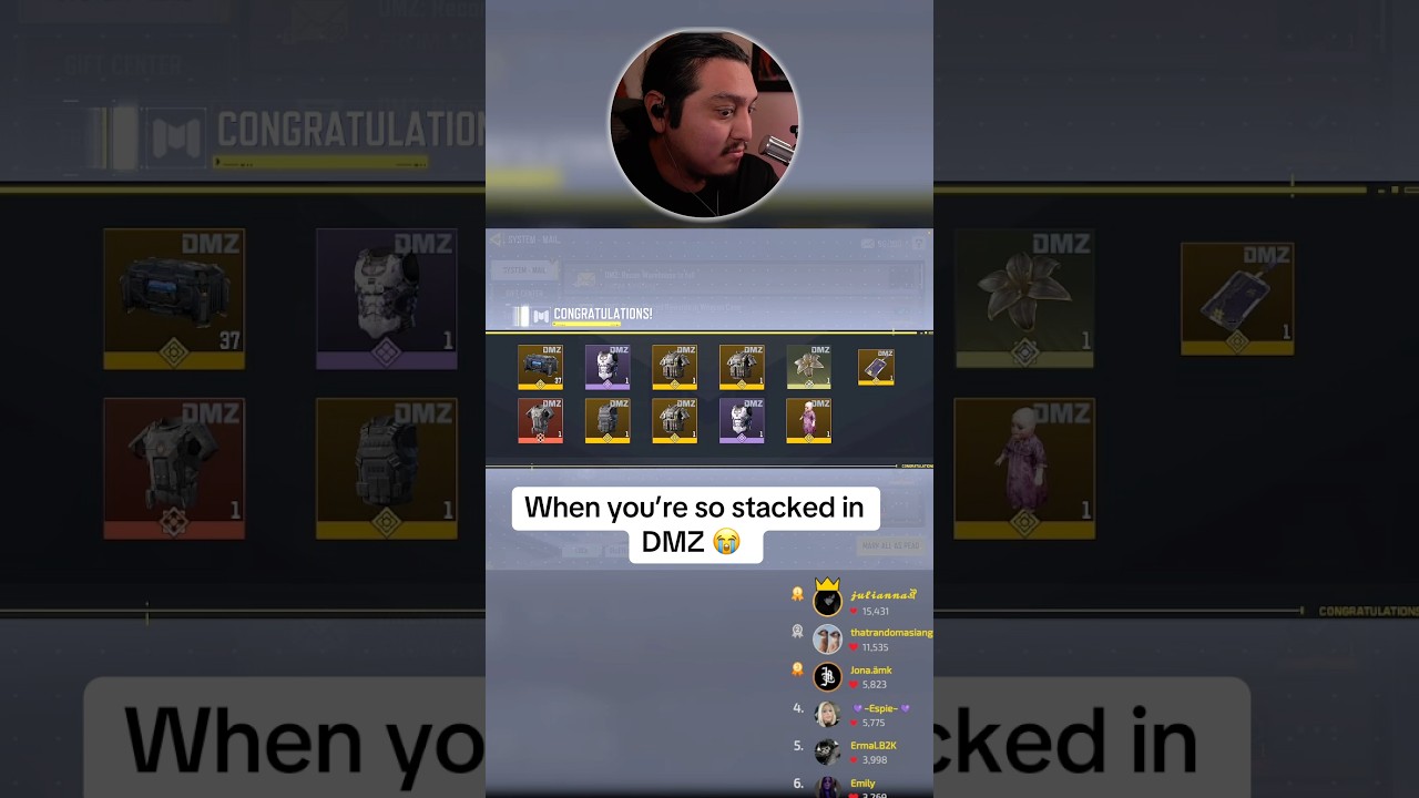 POV your so stacked in DMZ your forget about ultras #codm #callofdutymobiledmz #codmdmz