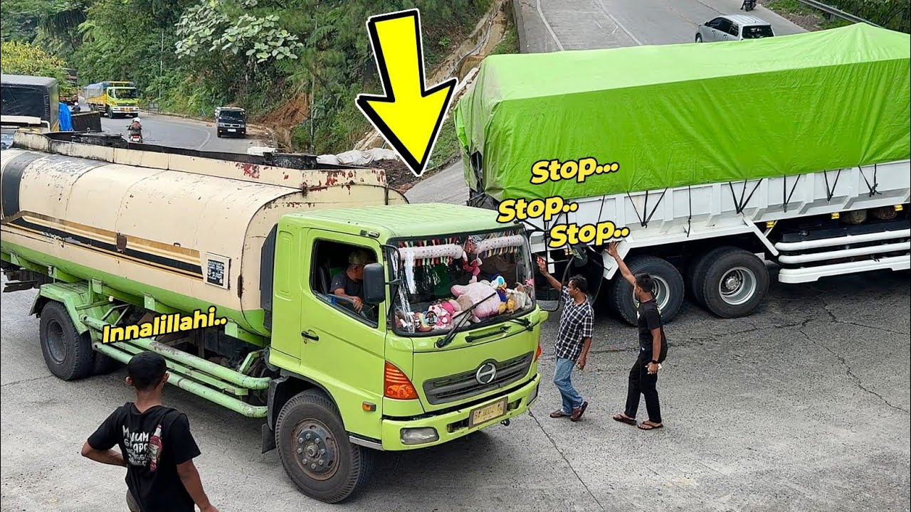 PKJR LANGSUNG HISTERIS !!! KEJADIAN DI DEPAN PKJR, Hal Yang Tak Diinginkan Sopir Truk Akhir Terjadi
