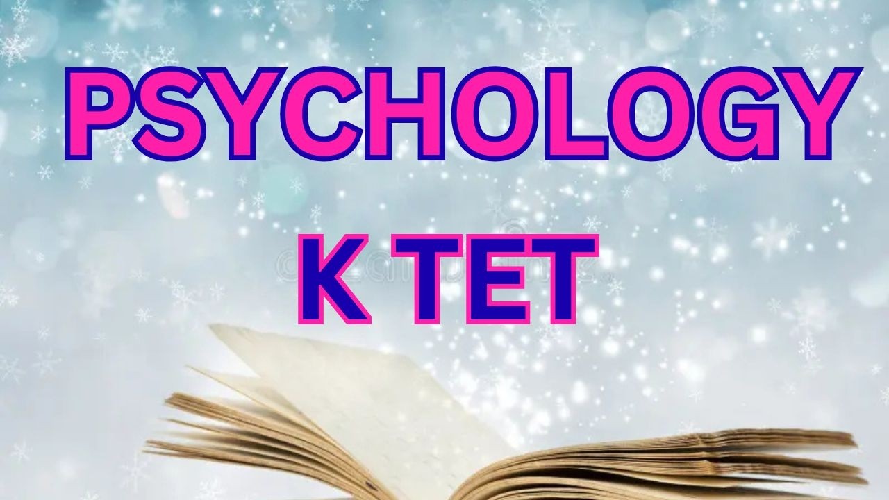 K tet | All categories | psychology 