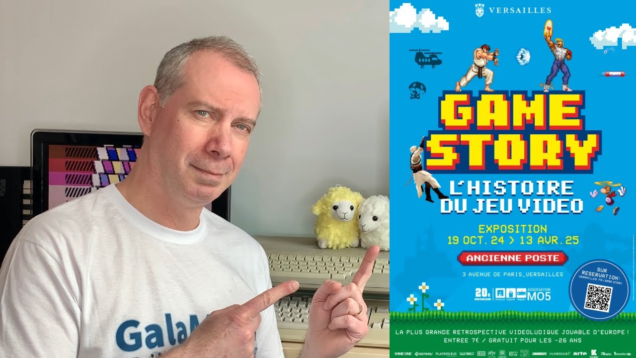 Je visite l'exposition Game Story 2025 🎮️