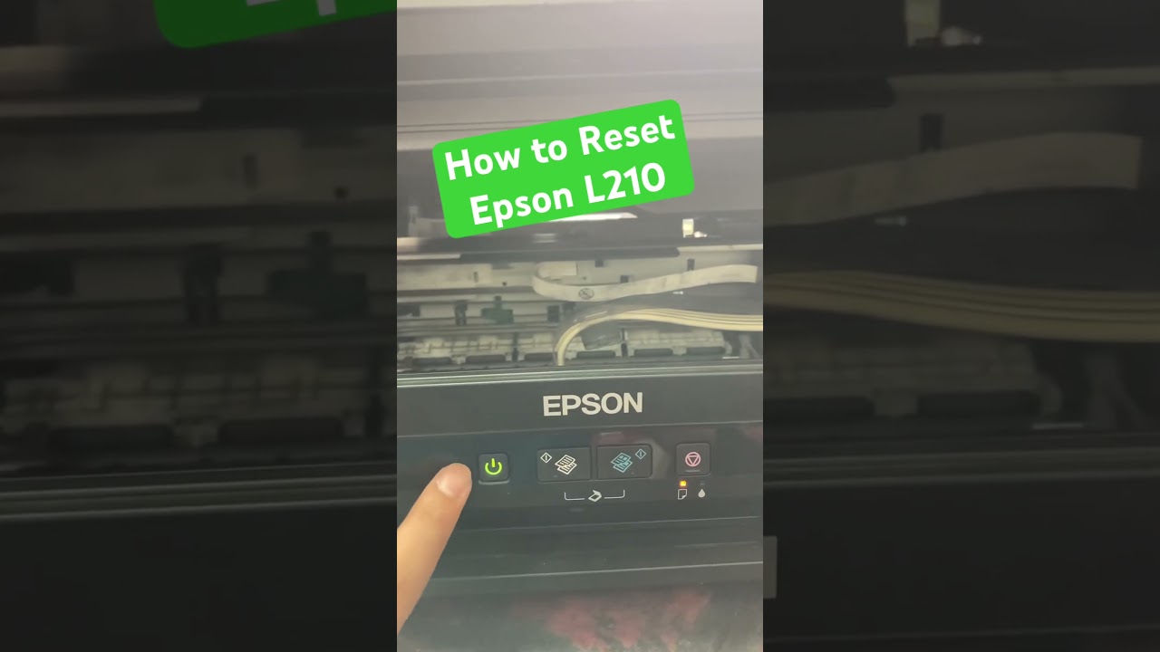 HOW TO RESET EPSON L210 | GJR Printer Repair