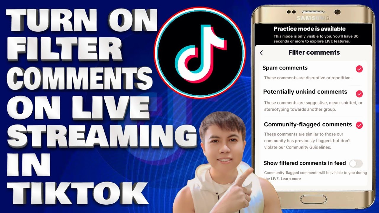 How To Turn On Filter Comments on Live Streaming in TikTok