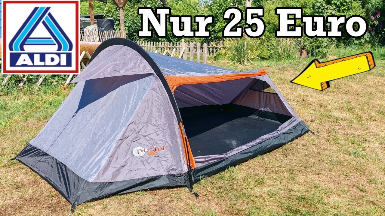 Nur 25 Euro. Aldi Zelt 