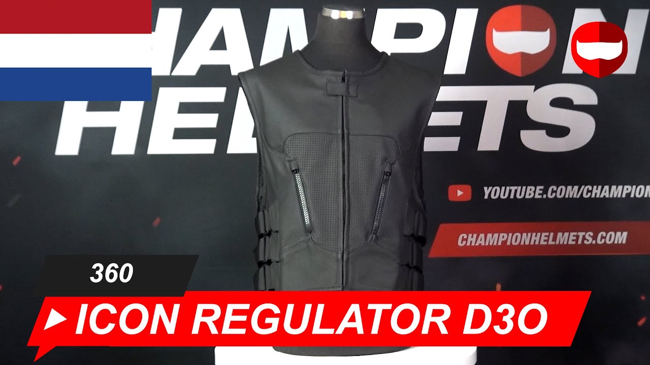 Icon Regulator D3O Vest - ChampionHelmets.com