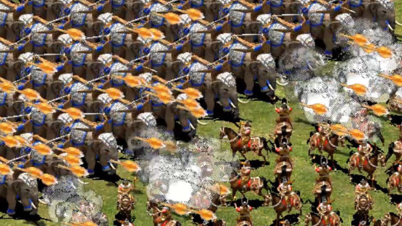 400 Ballista Elephants vs 800 Elite Tarkans | Age of Empires II