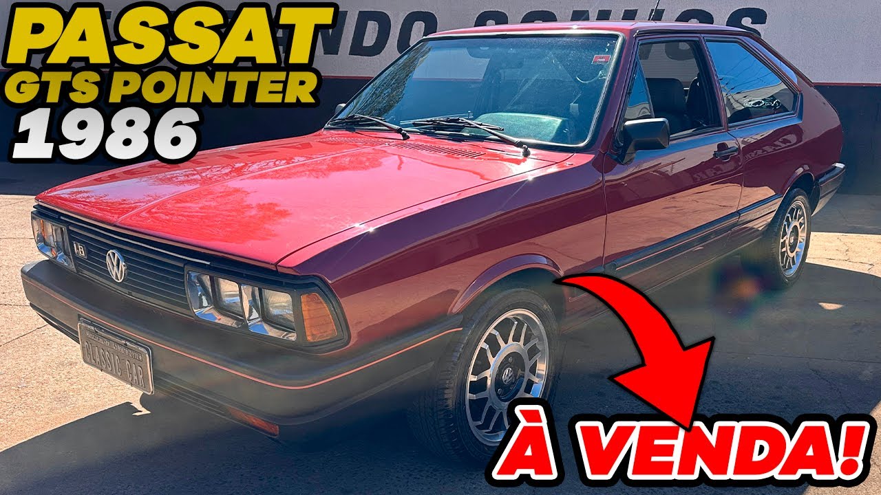 (VENDIDO) PASSAT GTS POINTER 1986