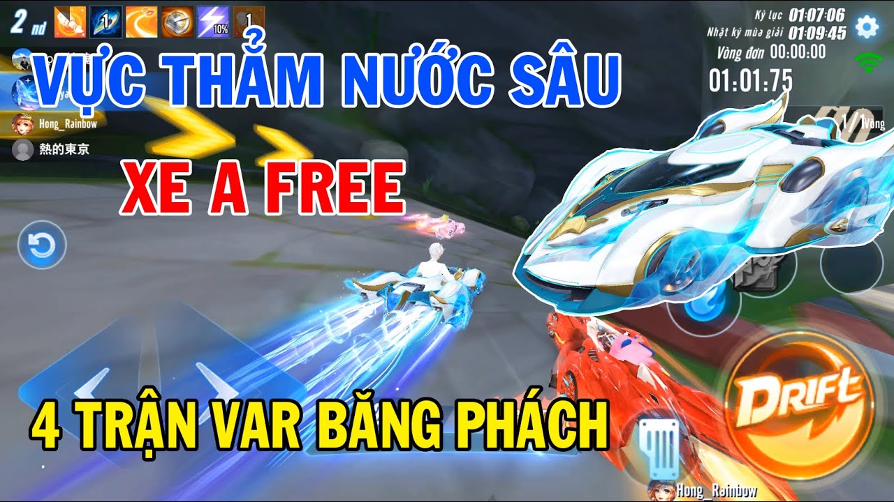 ZingSpeed Mobile | Xe A Free Vực Thẳm Nước Sâu