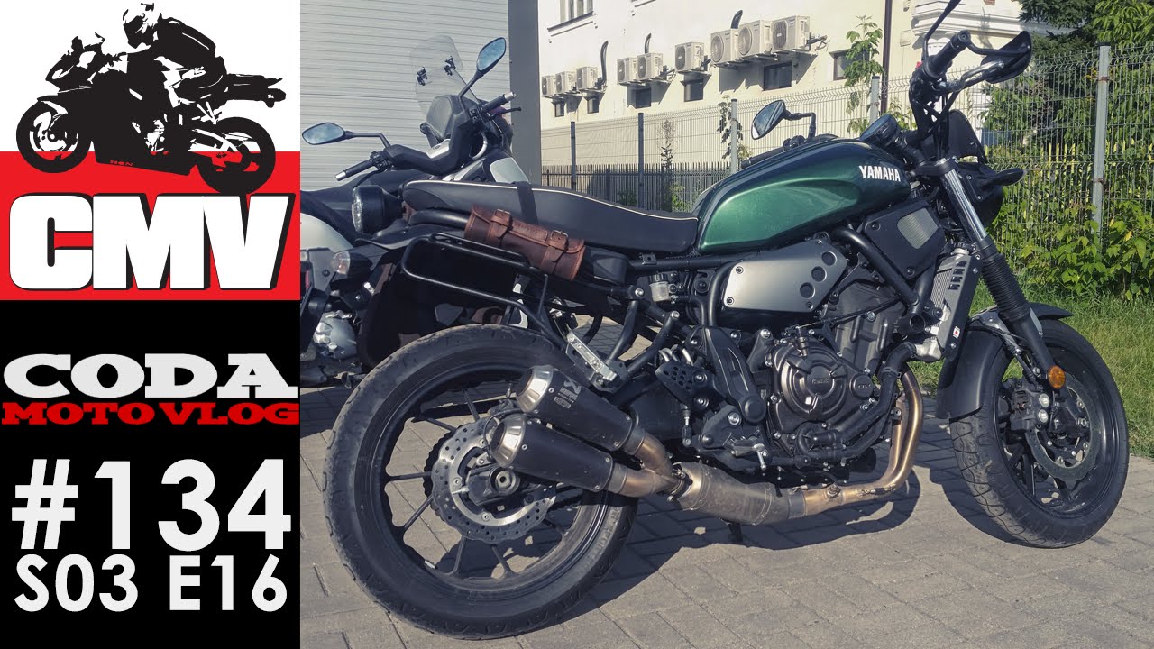 CMV#134: YAMAHA XSR700 ABS pierwsza jazda - CODA MV