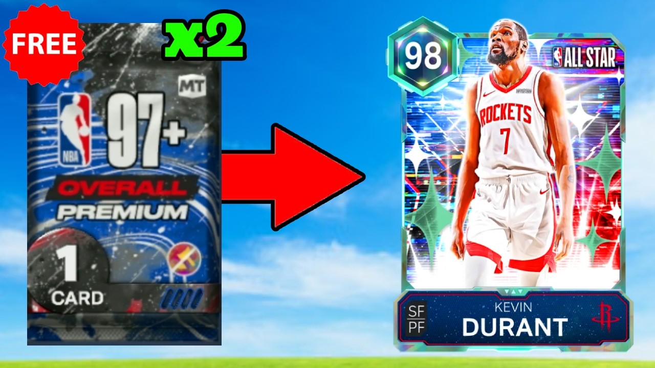 Я открыл *2* бесплатных набора с рейтингом 97+ в режиме MyTeam в NBA 2K26!
