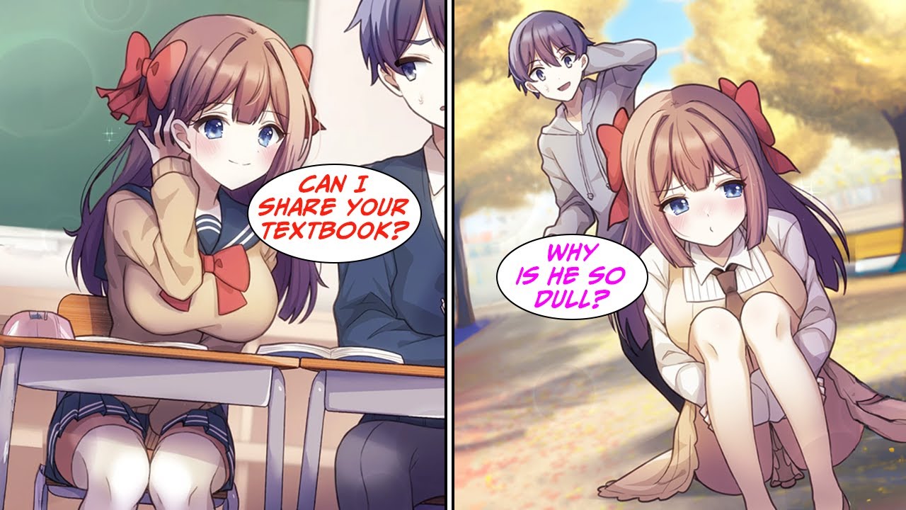[Manga Dub] The girl sitting next to me has a crush on me... but why? [RomCom]