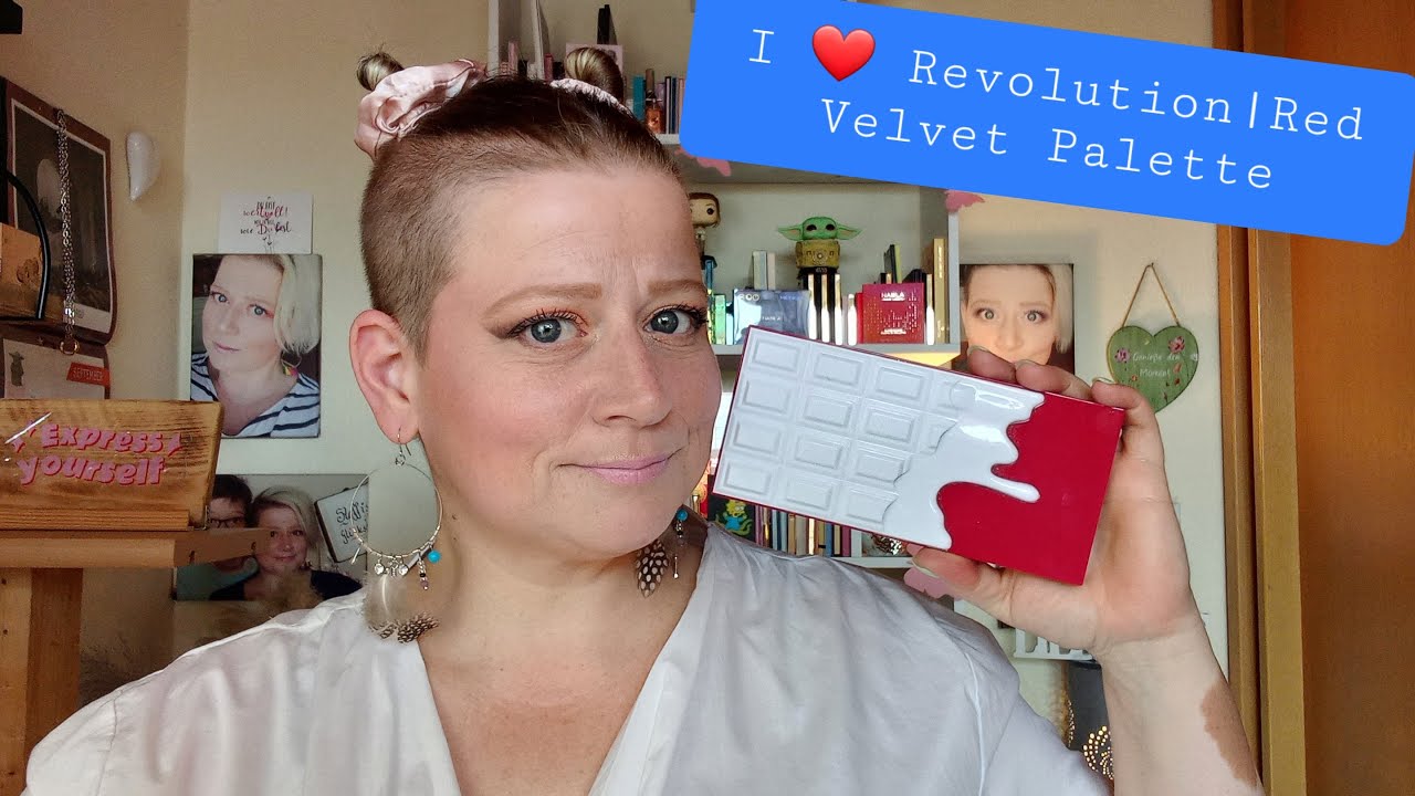 Lidschattenpalettenvorstellung/I Love Revolution/Red Velvet Palette