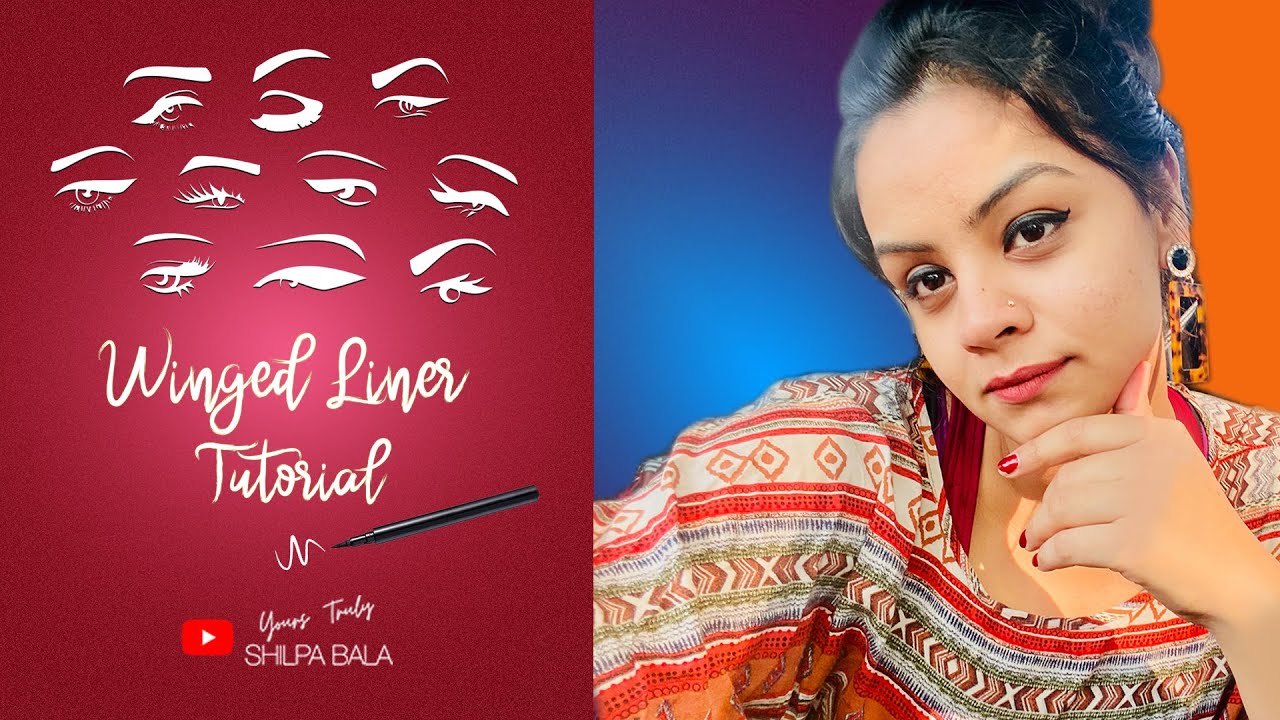 WINGED LINER TUTORIAL | 3 types of Wing | BEST LINER FOR THE BEST WING IS...