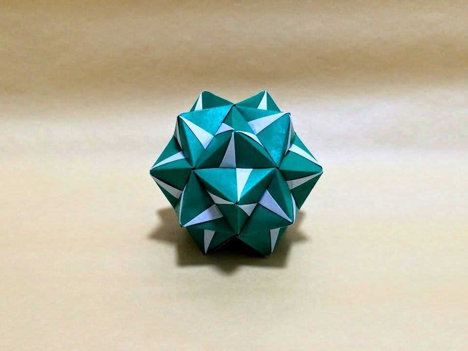 origami sonobe variation tutorial