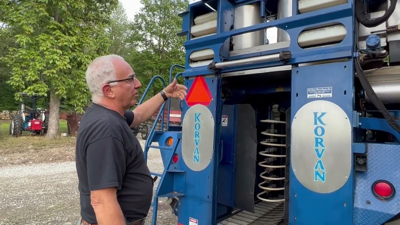 How the Grape Harvester Works