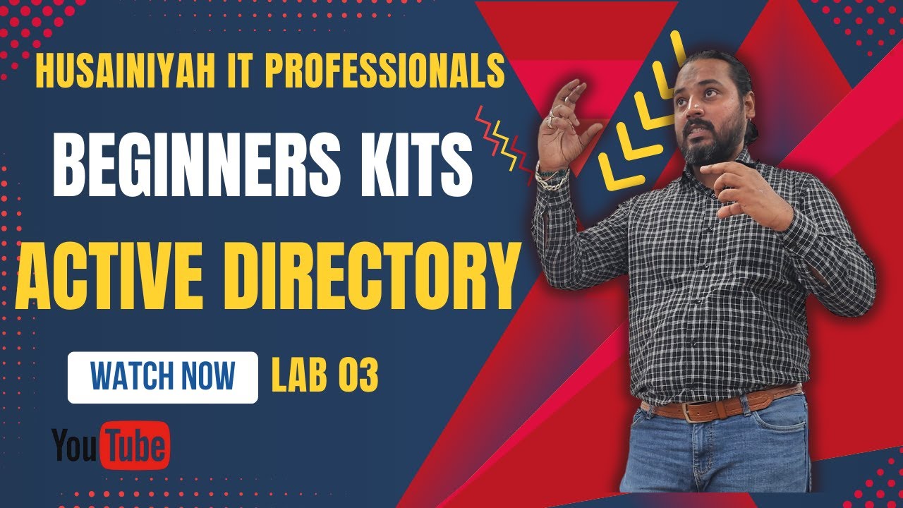 AD Lab 03: Installing Additional Domain Controller | AD Beginner Series | Husainiyah IT Professional