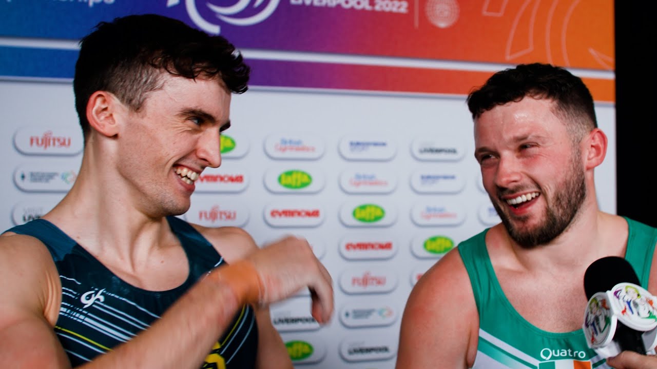 Heath Thorpe  (AUS) & Dom Cunningham (IRL) - Interview - 2022 World Championships - Podium Training
