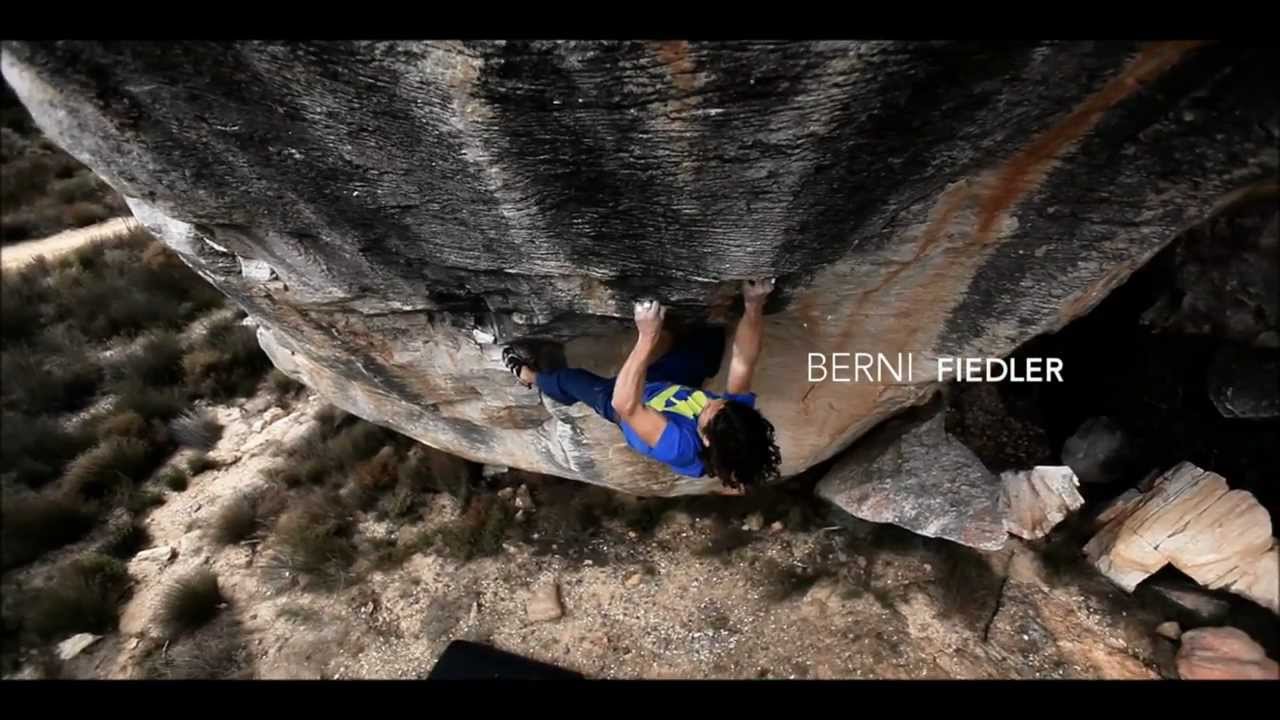 Kilian Fischhuber sending Air Star (8B), Rocklands, S. Africa