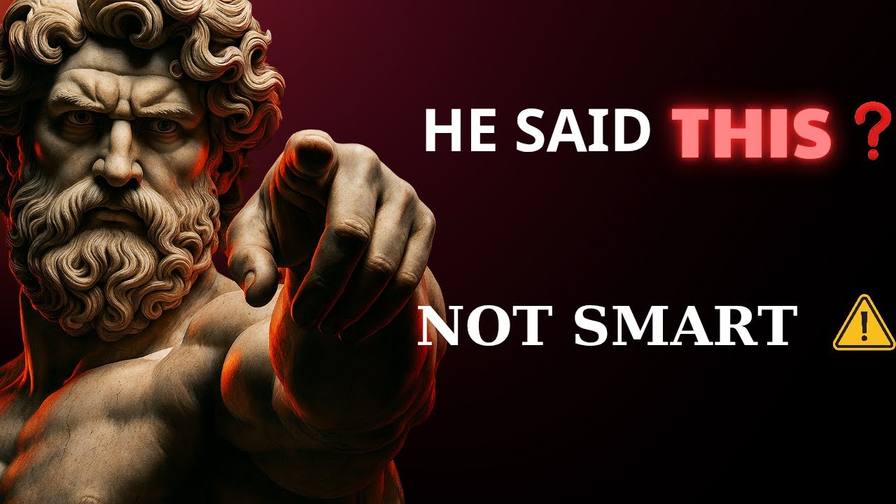 You’ll Never Hear an INTELLIGENT Man Say This | STOIC PHILOSOPHY | Stoic Glow