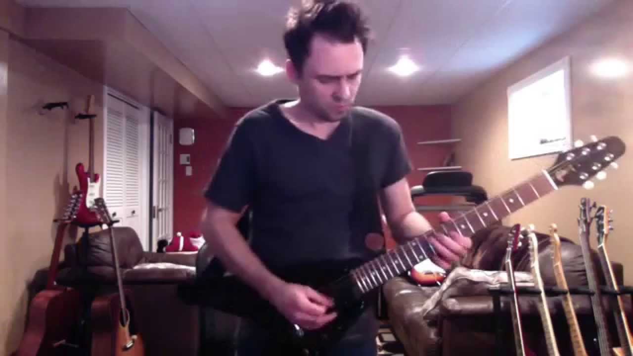 Gibson Melody Maker Flying V in Studio (Swampy Blues)