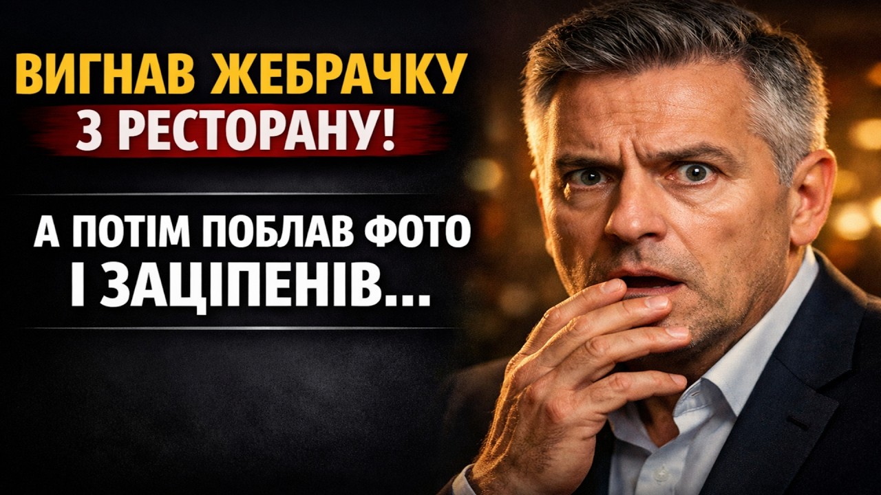 Директор вигнав жебрачку з ресторану, але побачивши ФОТО в її руках, ЗАЦІПЕНІВ...