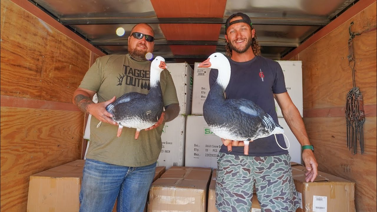 Buying 6,000 New Decoys, 40 Blinds and Starting Sandhill Flyway Snows in Missouri and South Dakota!!