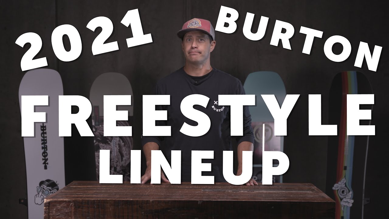 2021 Burton Freestyle Snowboard Lineup