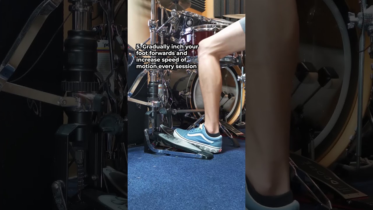 Ankle Technique in 5 Steps - Double Bass Drumming Lesson