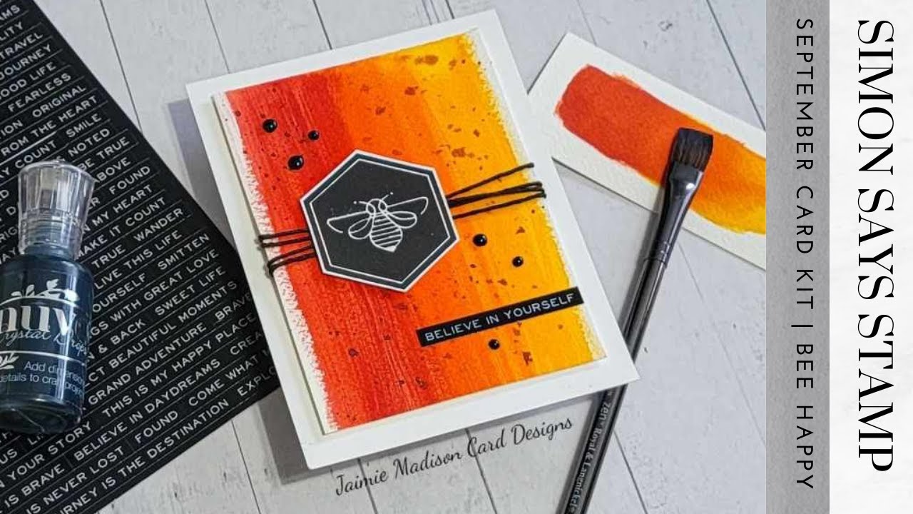 Simon Says Stamp | September Card Kit | Bee Happy | Take 2
