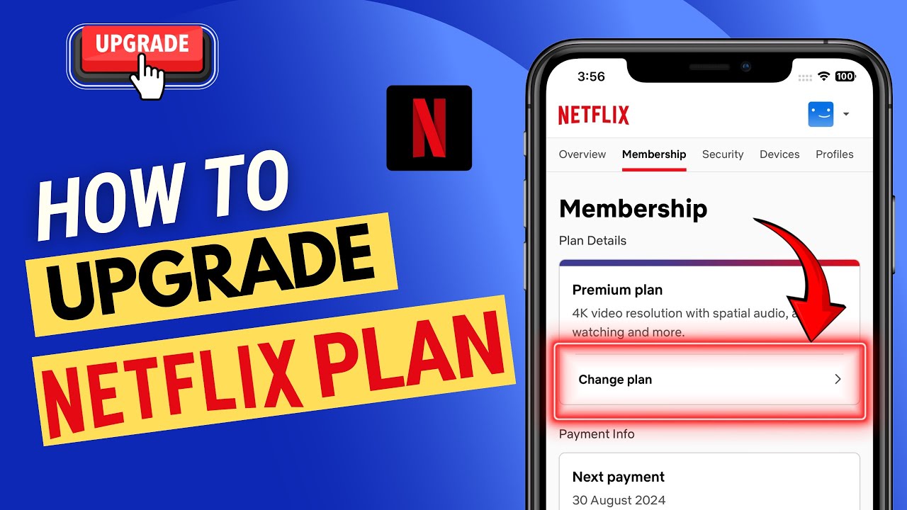 How To Upgrade Netflix Plan |How To Upgrade Netflix Plan On Phone  |Change Netflix Subscription Plan