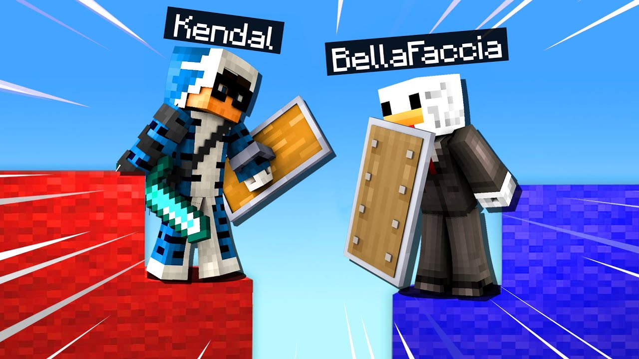 HO SFIDATO BELLAFACCIA NELLE BEDWARS - MINECRAFT