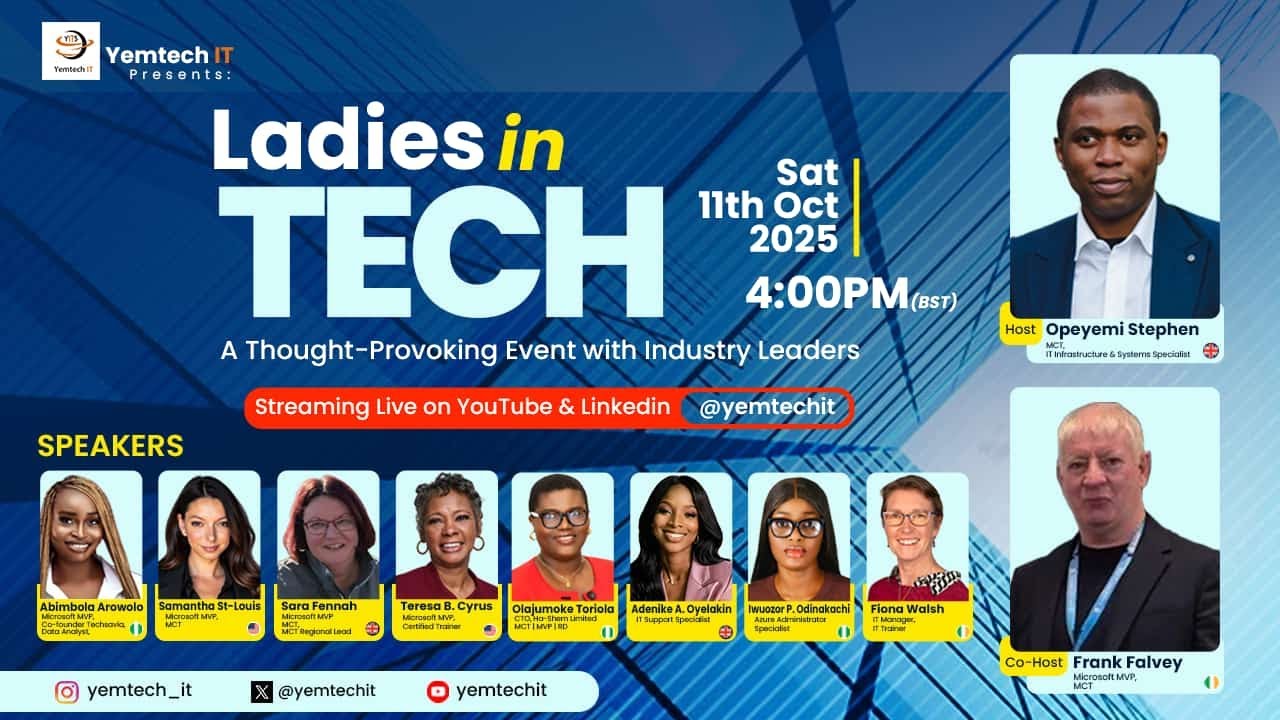 LADIES IN TECH | Saturday 11th October, 2025