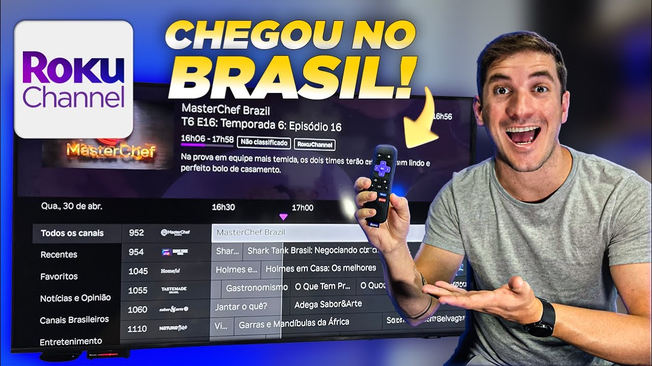 ROKU CHANNELS: + de 30 CANAIS! NOVO STREAMING GRATUITO - Análise Completa