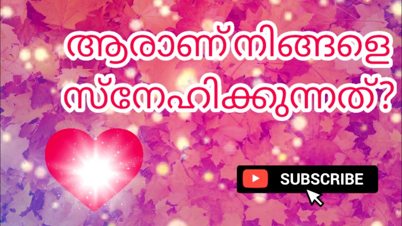 ആരാണ് നിങ്ങളെ സ്നേഹിക്കുന്നത്?/ who loves you? ♥🤗