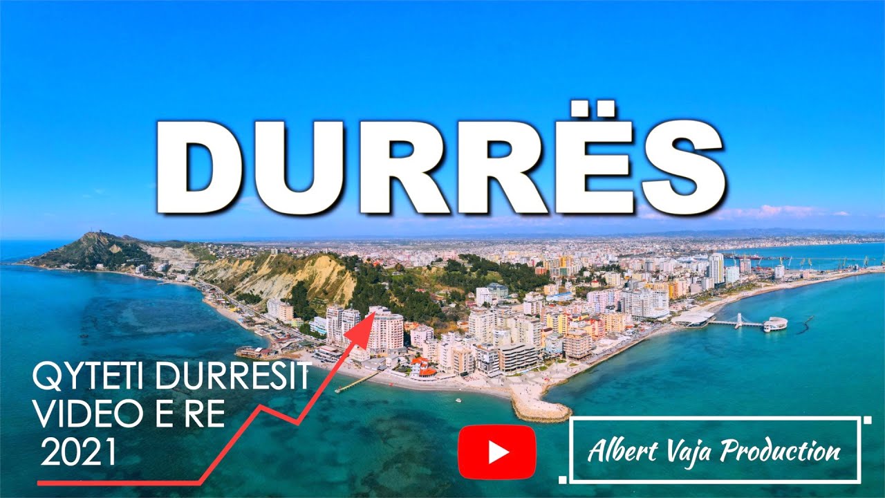 DURRES ALBANIA - Ky është Qyteti Turistik i Durresit,Dyrrah Durrës Shqipëri 😍