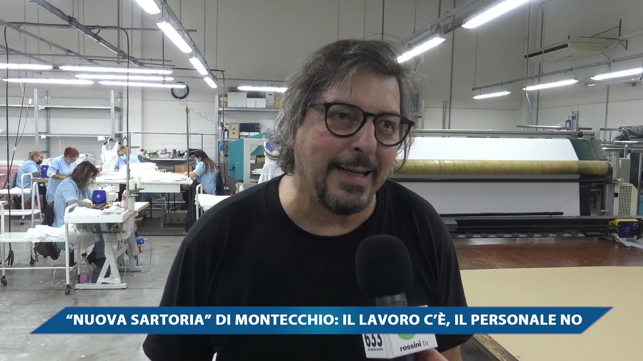 NUOVA SARTORIA MONTECCHIO, IL LAVORO C'E' IL PERSONALE NO