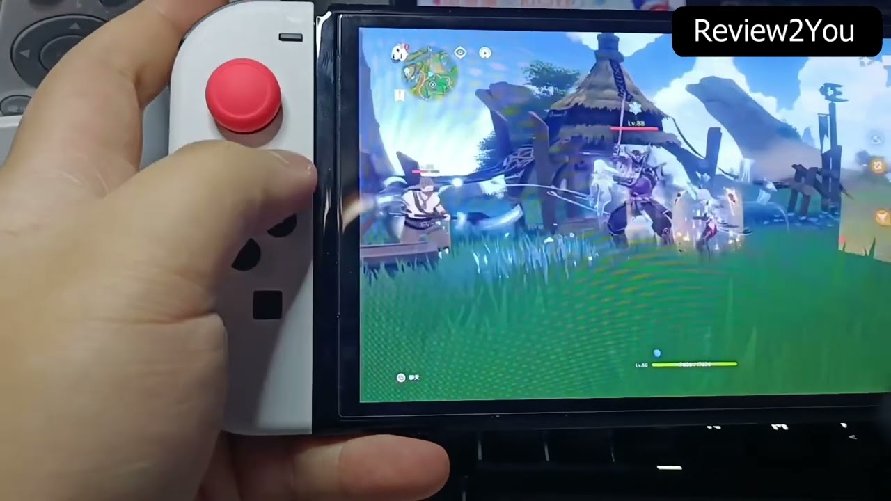 Nintendo Switch Oled Genshin Impact Gaming Test