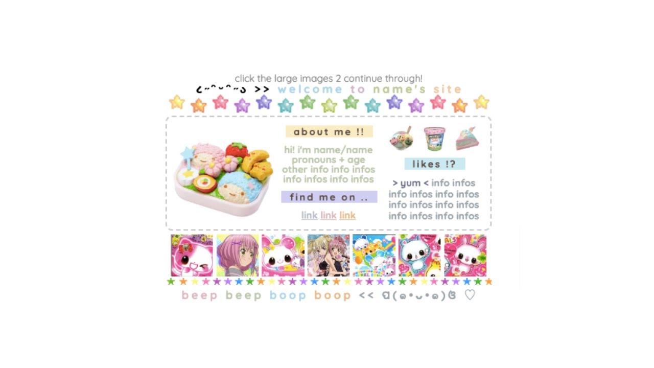 cute interactive non-pro carrd tutorial - cr owner