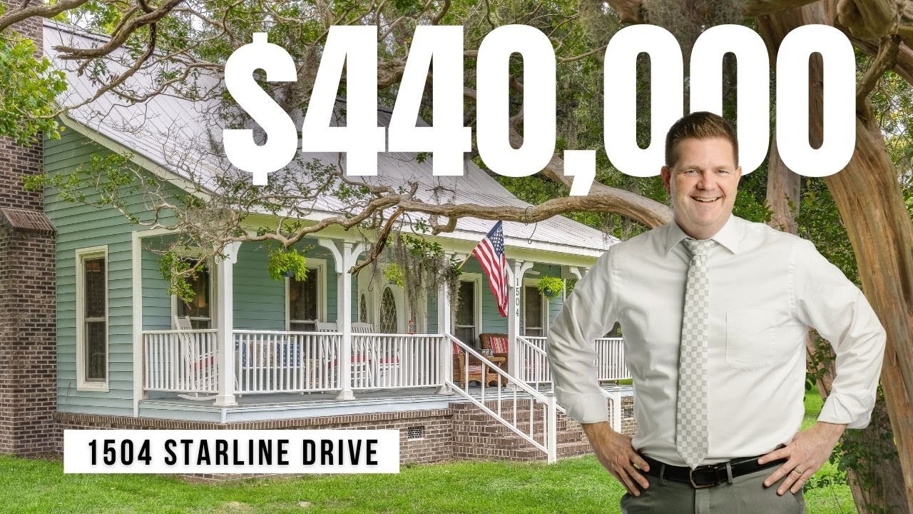 Tour a $440,000 Country Farmhouse on Acreage in Summerville SC! Charleston Real Estate For Sale 2022