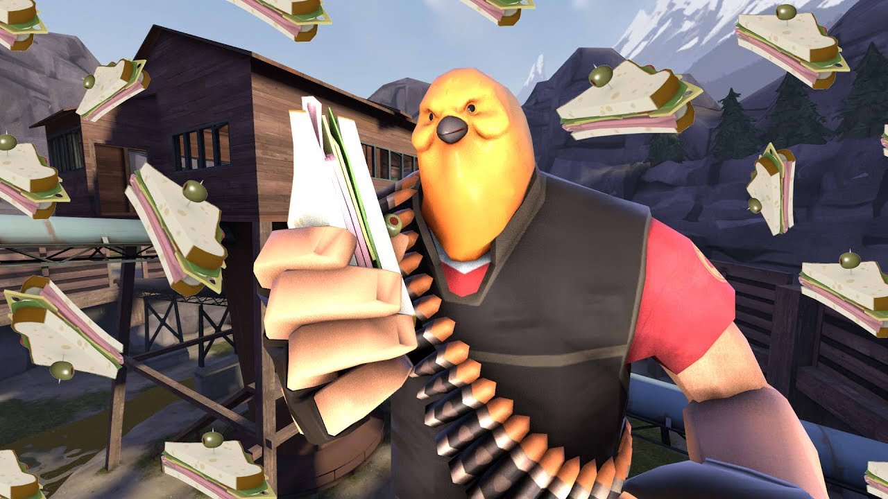 [ TF2 ] Я ЧЕЛОВЕК-ПУТИС ПЕСНЯ ( Шапка Цыплёнок По-Киевски Путис Бёрд Хэви )