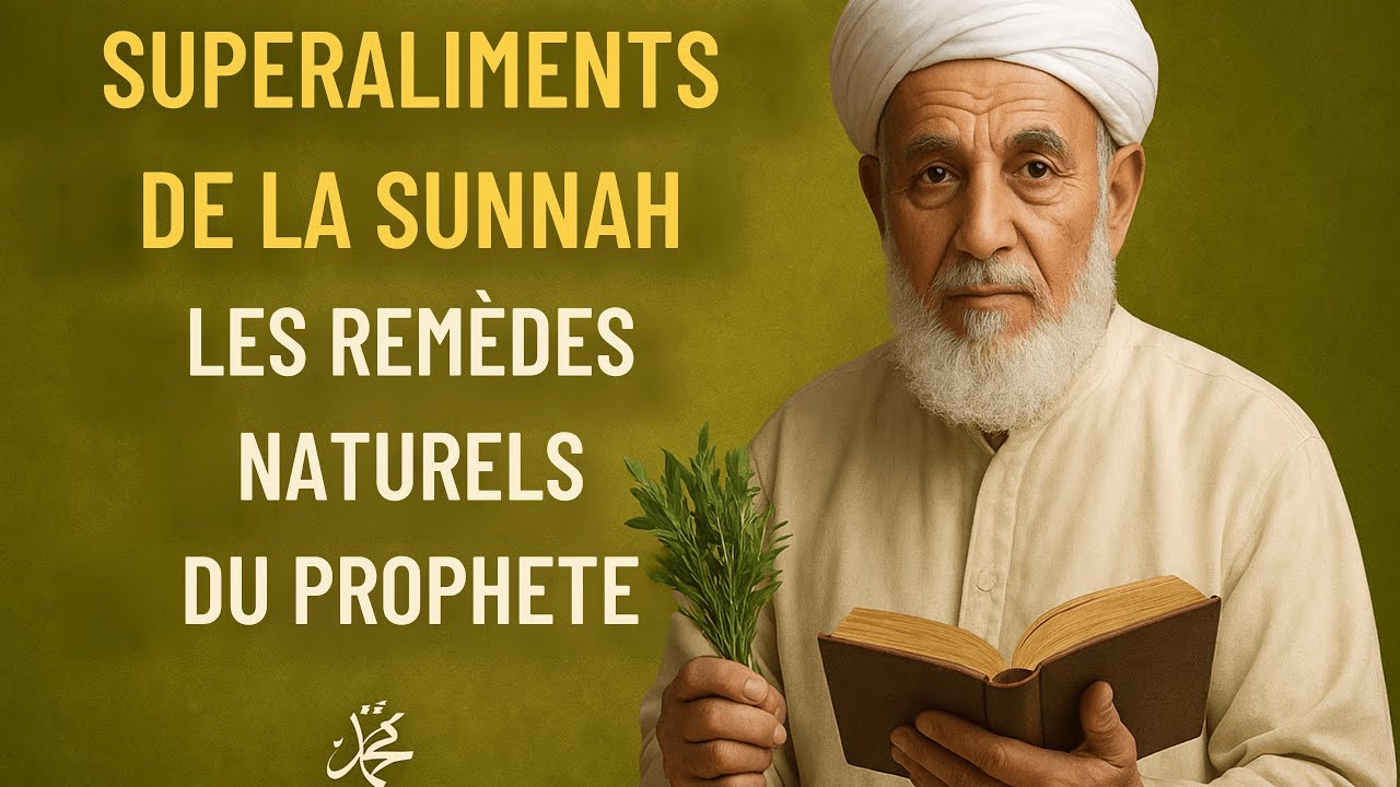 SUPER-ALIMENTS DE LA SUNNAH 🌿 : Les Remèdes Naturels du Prophète ﷺ