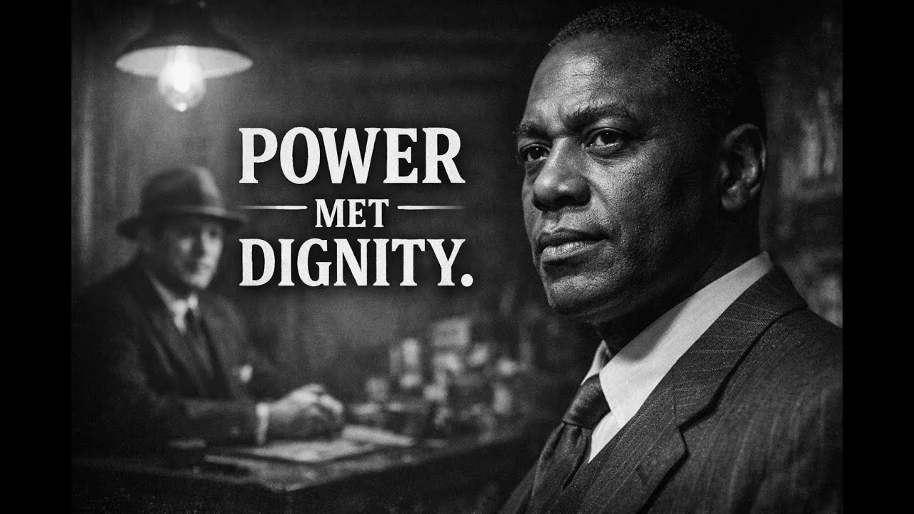 He Tried to Shut Him Down — But He Responded With Dignity | A Powerful 1930s Harlem Story