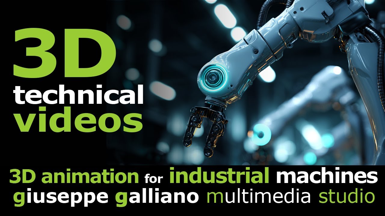 3D Industrial Animations and Videos | Exploded Views, X-Ray Rendering | Digital Twins for Machinery