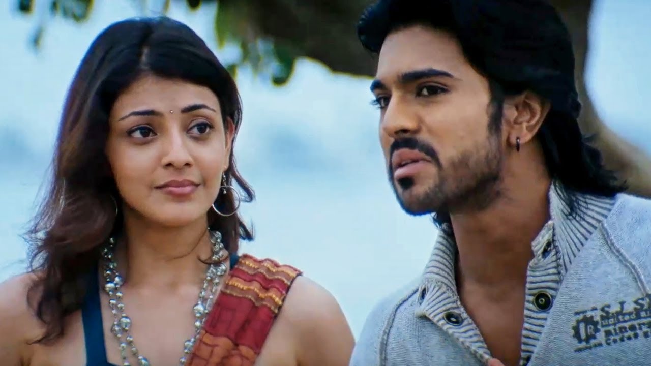 काजल अग्रवाल राम चरण से पूछ रही हैं इंदु से पहले कितने अफेयर थे l Magadheera Movie Best Scene